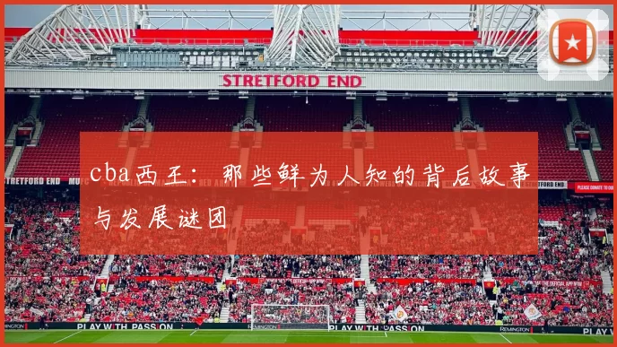 cba西王：那些鲜为人知的背后故事与发展谜团